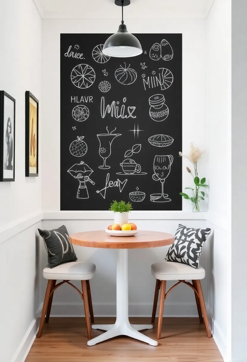 Wall Art Inspiration: Adorn ‍the walls with unique art ⁢pieces ⁤or a chalkboard wall for doodles and daily menu‌ ideas to inspire creativity