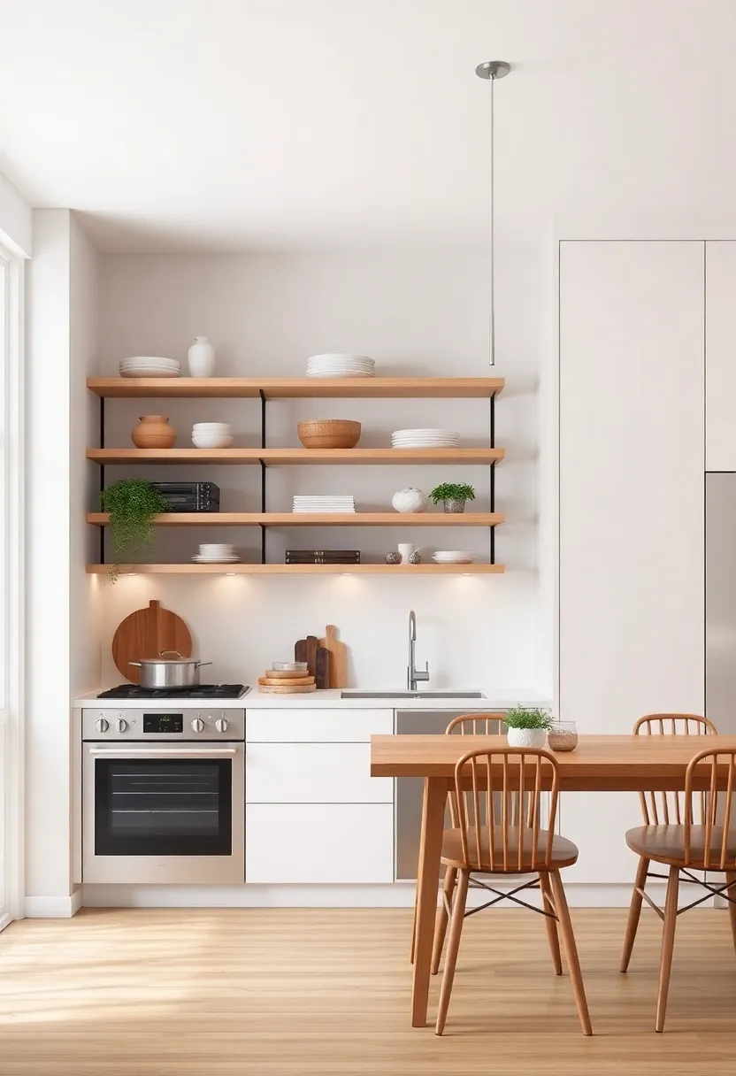 Stylish open Shelving ⁤Solutions to Enhance Vertical Storage in Small‌ Kitchens