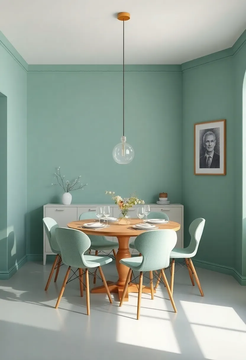 Transformative Use of Color to ‌Create Illusions of‌ Space in Cozy Dining Areas