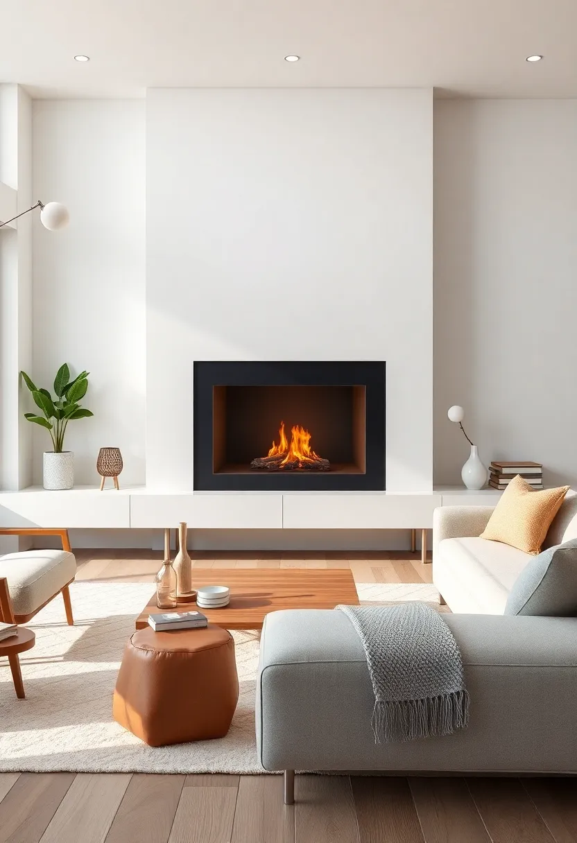 Imagining ⁢the Cozy Evenings Spent by a⁣ Modern Fire in a​ Tranquil lounge