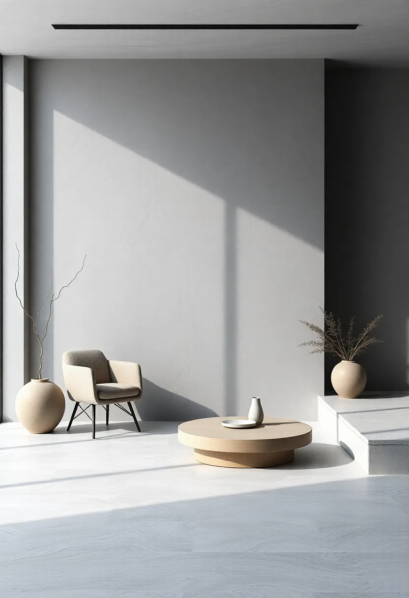 Sustainable Design Considerations in Stylish Gray and Silver Spaces