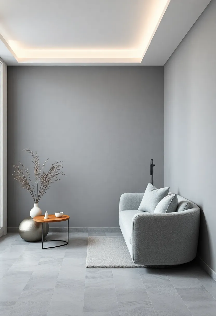Creating Harmonious Spaces with Gray and Silver color Block Techniques