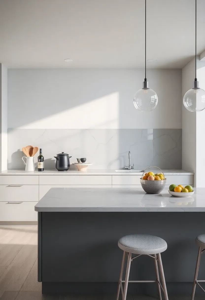 Culinary Spaces That Shine with Silver and Gray Accents