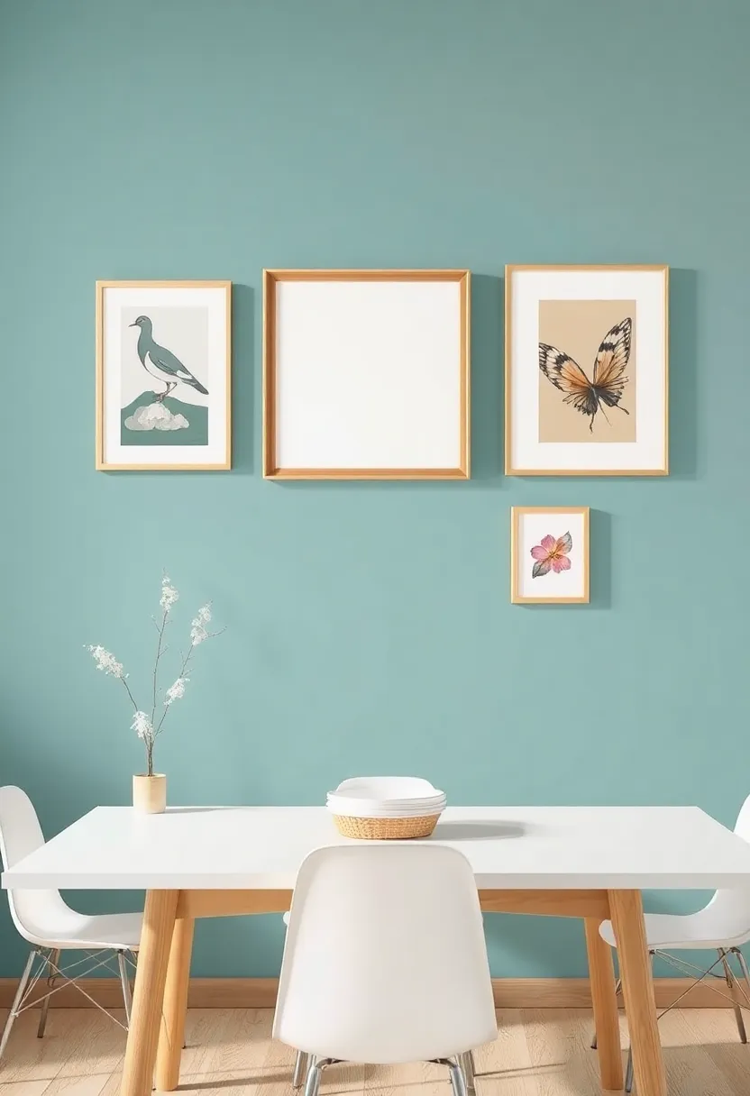 Artistic Wall Decor: Utilizing Thrifted Frames and Art for Impactful Display