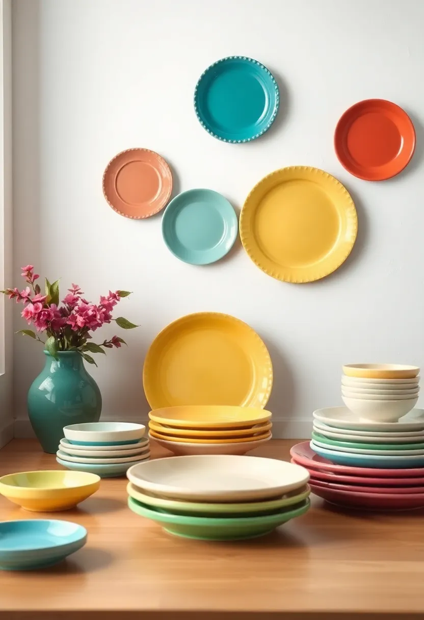 Colorful Plates: How Thrifted Dishware Can Add Personality to Your Dining Room