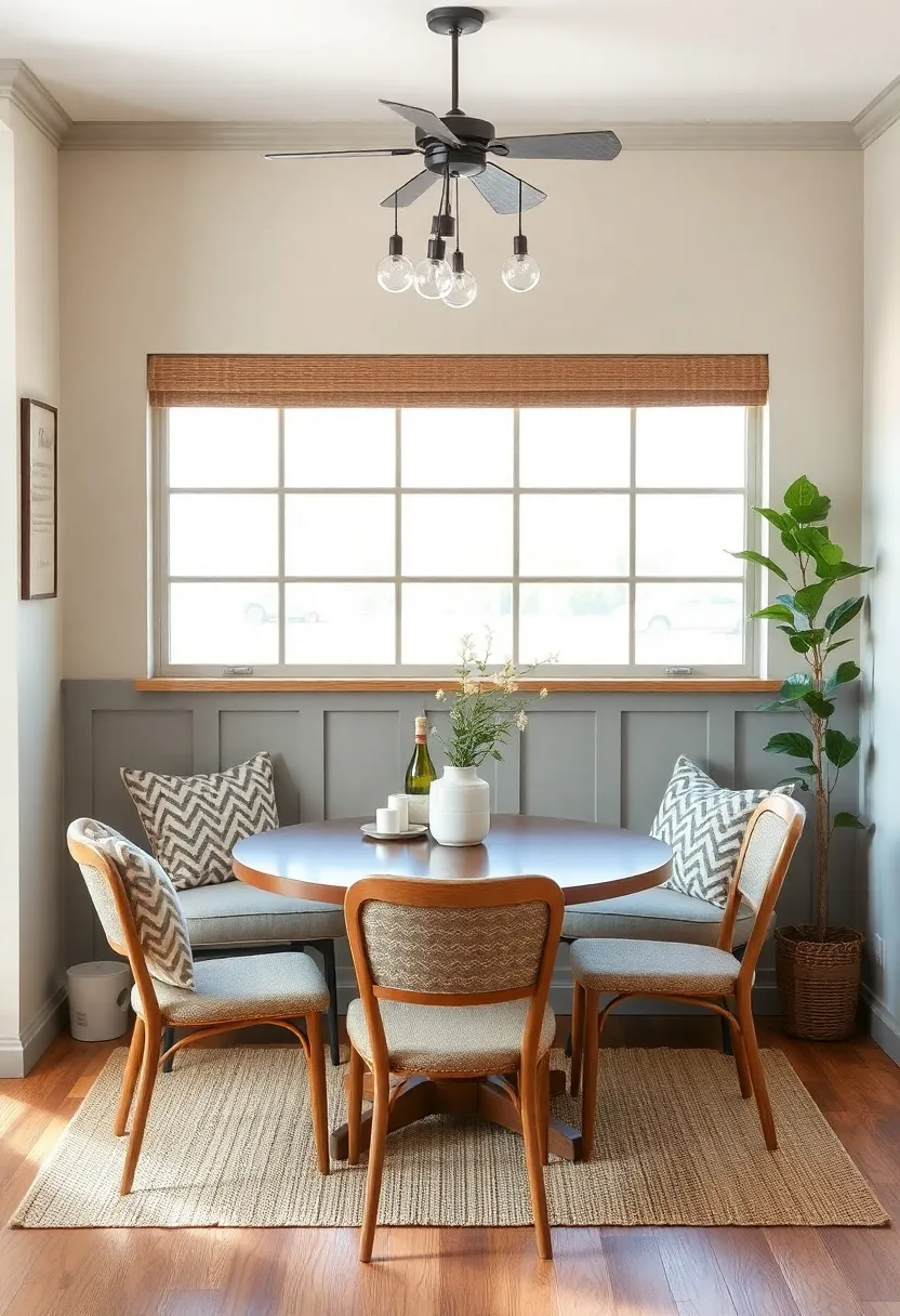 Crafting a Cozy Nook: Thrifted Furniture for an Inviting Dining Corner