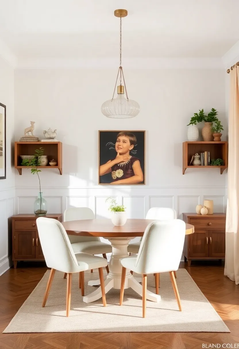 Revitalizing Vintage Charm With Unique Thrifted Finds For Your Dining Room