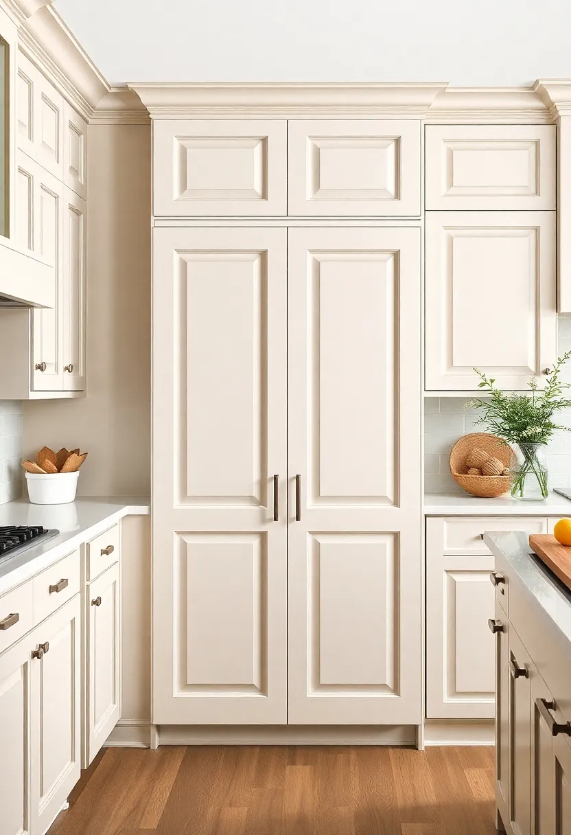 6) Raised Panel Doors: A hallmark of traditional cabinetry, raised panels provide depth and detail, elevating the visual appeal of the kitchen