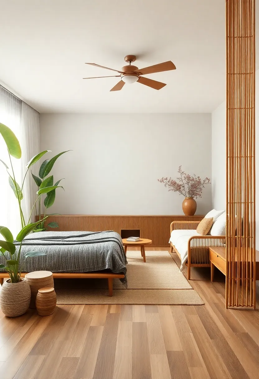 Textures That Speak: Using Bamboo and Fabric for a Warm Ambiance