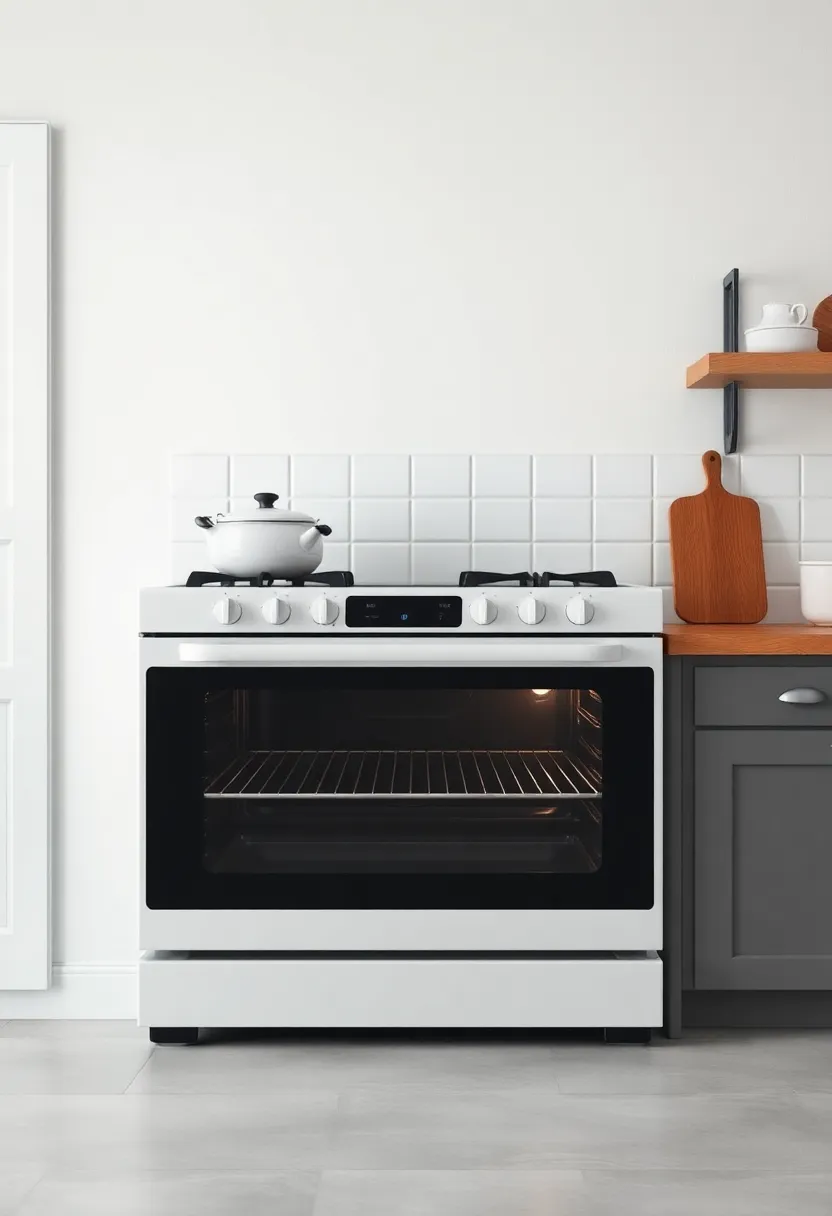 Classic Wall Ovens: Invest in a timeless wall oven that offers convenience and a classic look, perfect for baking and roasting to perfection