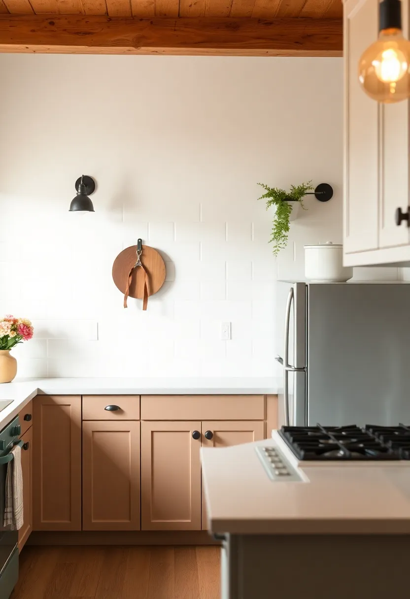 Farmhouse Style sconces: Enjoy the soft glow of farmhouse-style sconces that add a warm touch while showcasing your unique design aesthetic