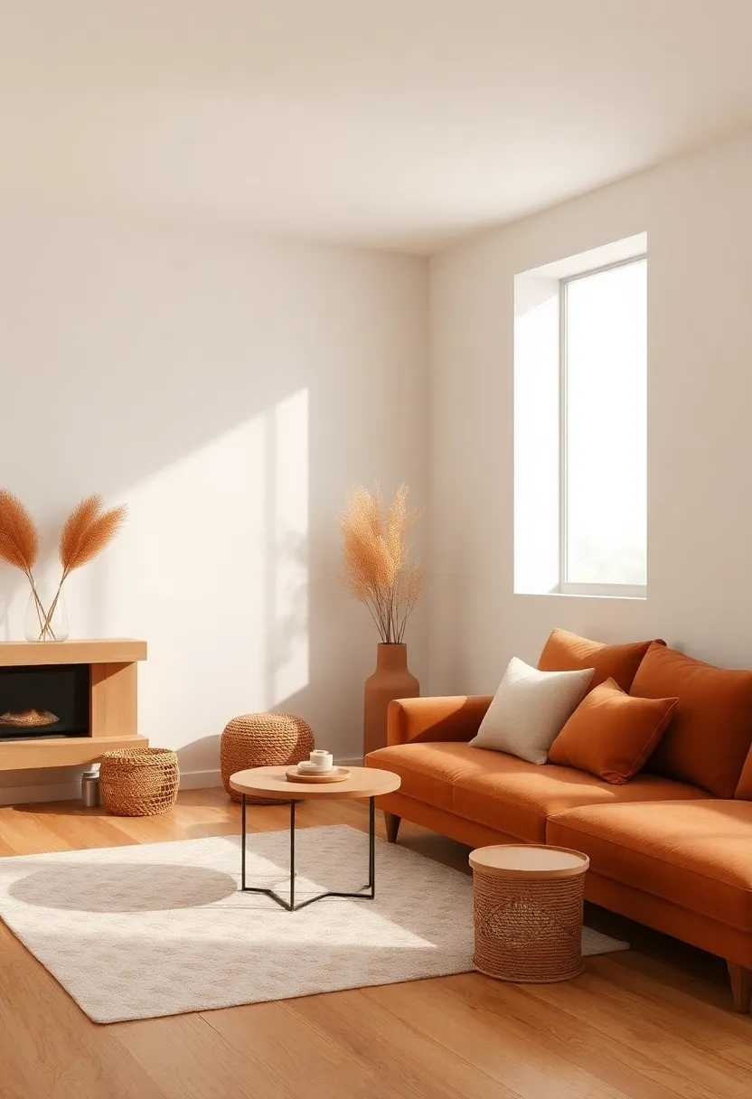 Creating a Cozy Atmosphere with Earthy Tones and Textures