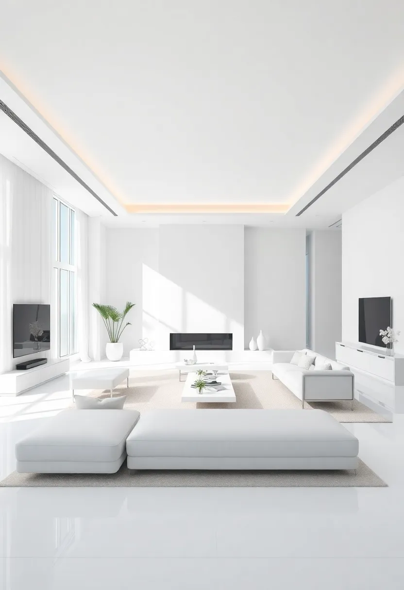 The Serene Palette⁢ of White Elegance ‌in Modern Living Spaces