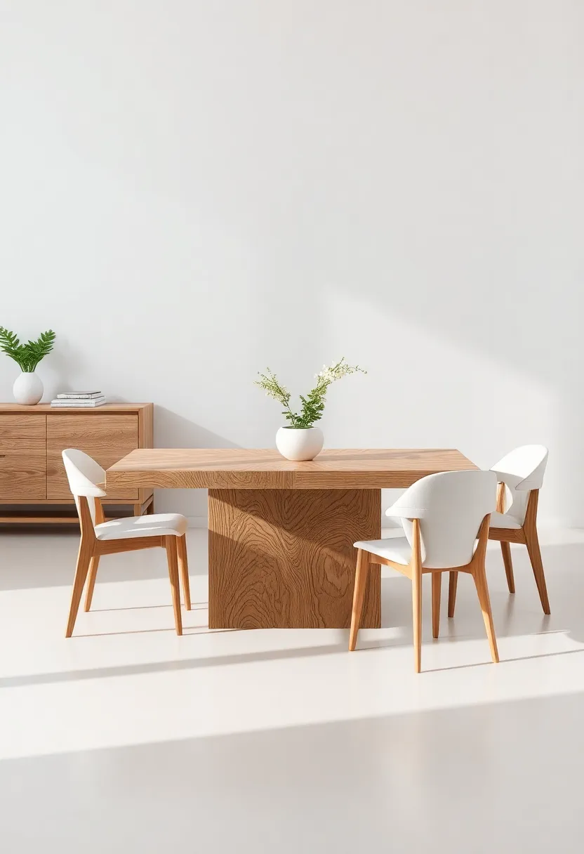 Timeless Appeal of ⁢Natural Wood ​Grains in Dining⁤ Table Designs