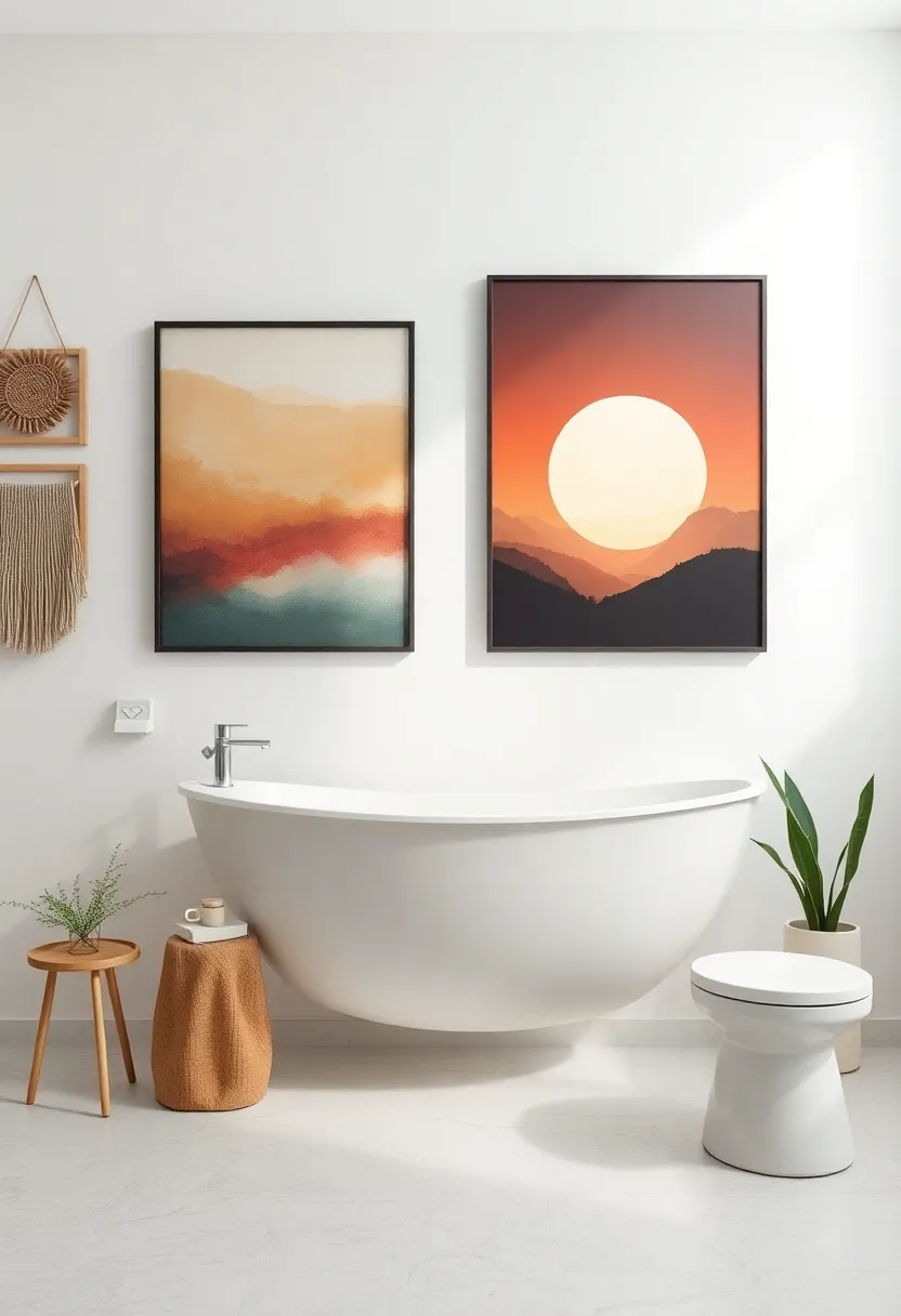 Experience the ⁤Power of Art with unique Wall Hangings and Creative Displays