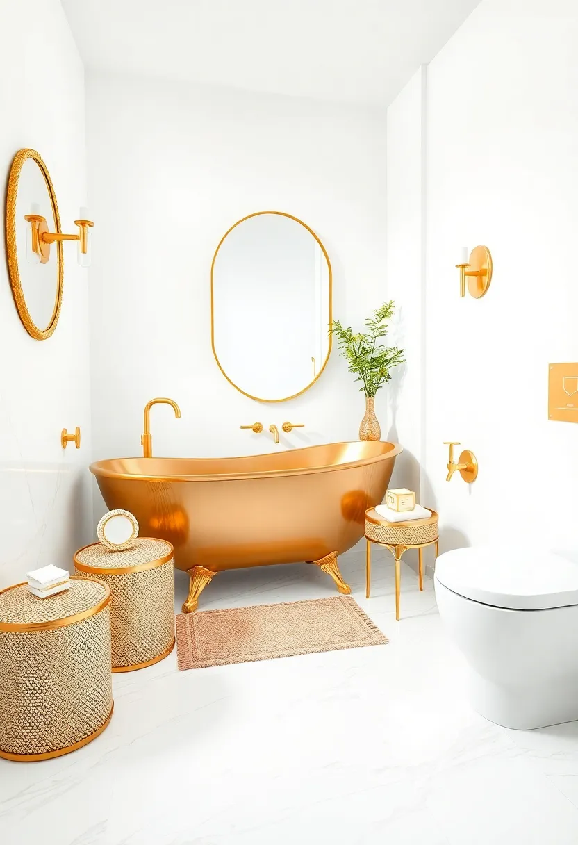 Infuse Glamour and Luxury with Gold accents and‍ Opulent⁤ Decor Elements