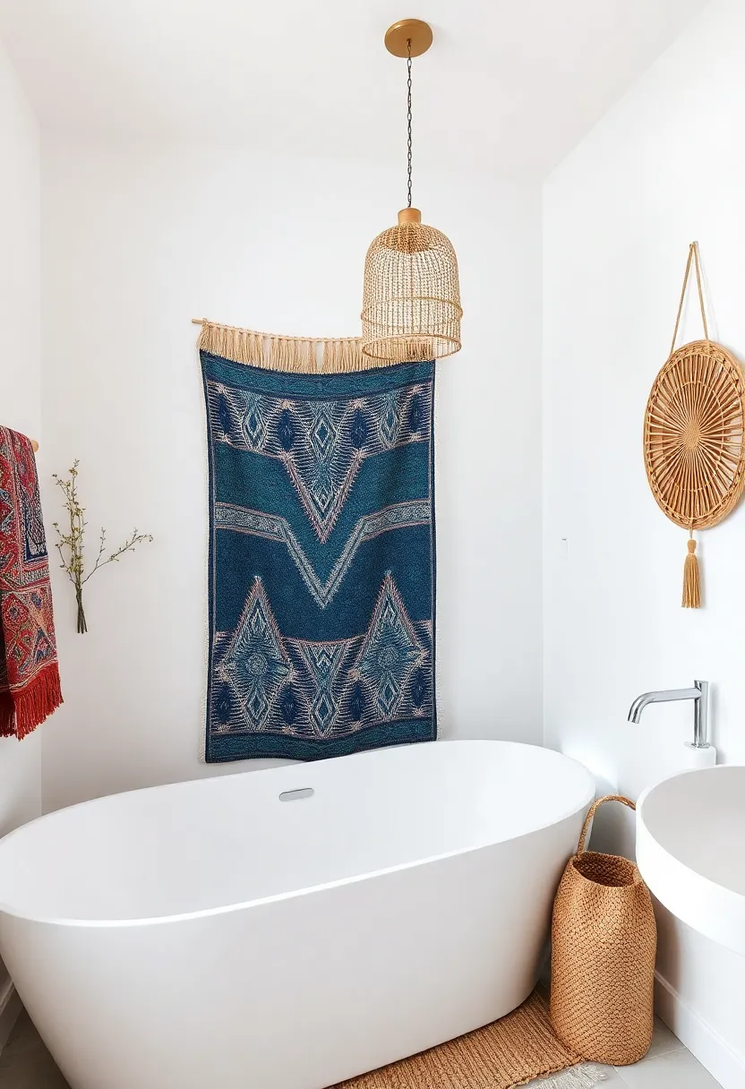 Opt for​ a Bohemian Feel with⁢ eclectic Textiles and ⁤Layered Decor
