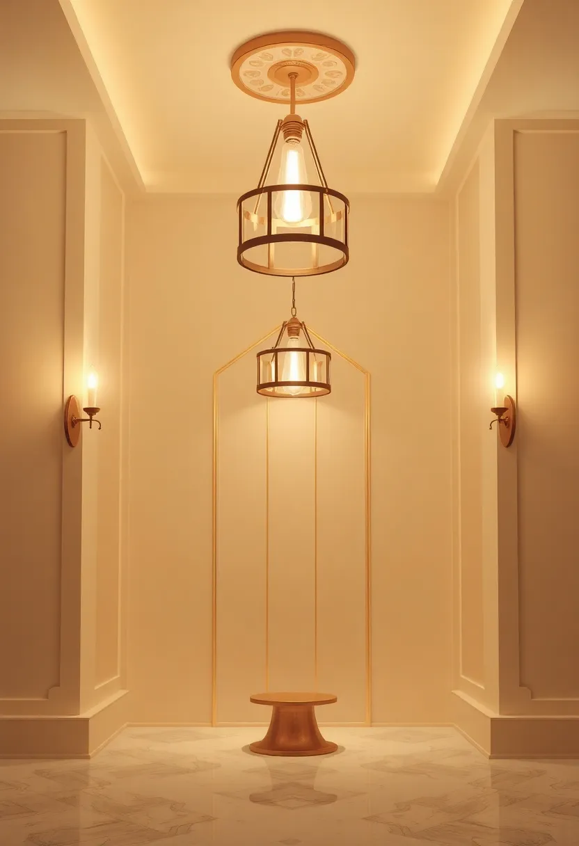 Illuminating‌ Spaces: Art Deco Lighting Fixtures As ​Focal Points