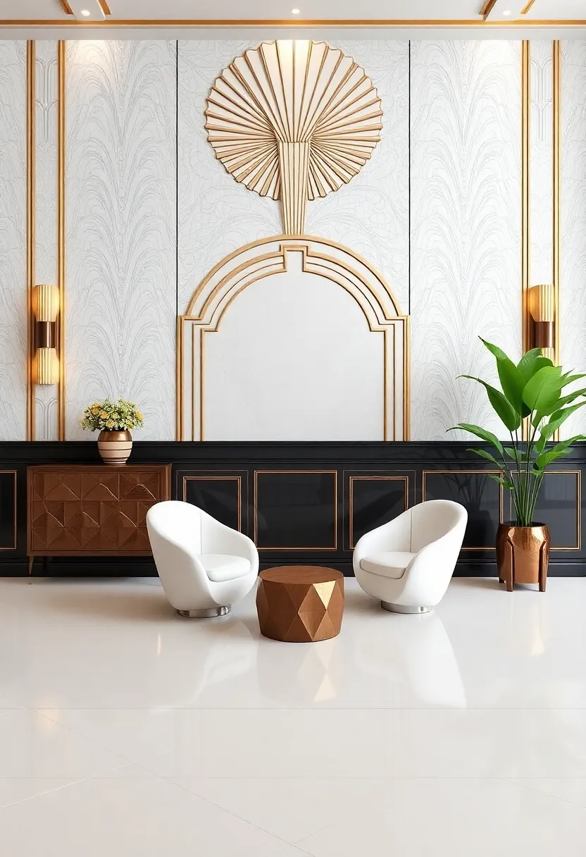 Reviving​ Art Deco Inspired Wall Treatments For A Chic Look
