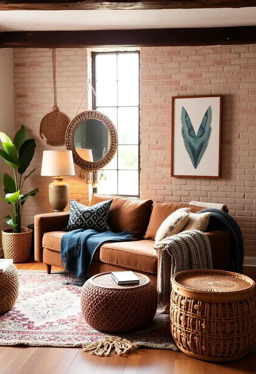 The Art of Mixing Textures for a Cozy Bohemian Vibe in Your Space