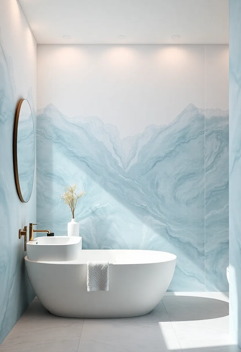Statement Walls: Make a Splash‌ with‍ One Eye-Catching Feature ‍That⁢ Defines Your Bathroom