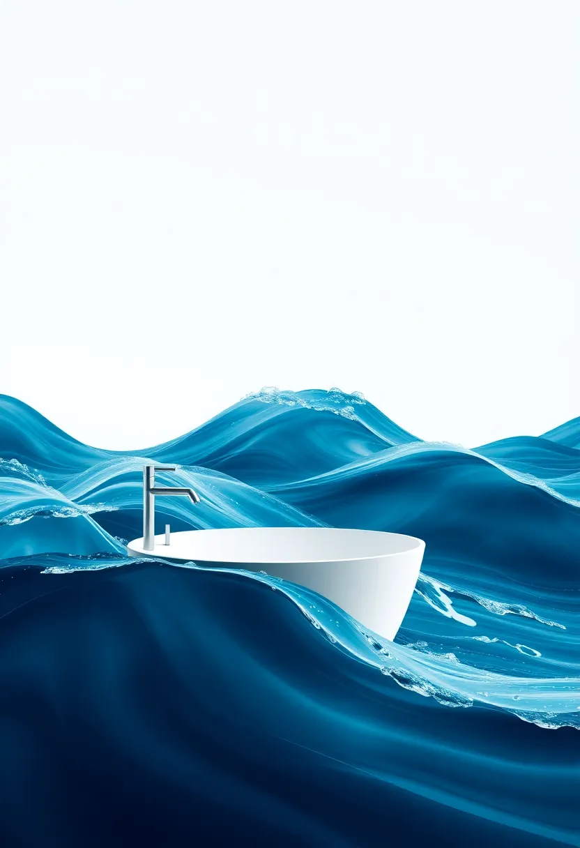 Abstract Waves: Dive into tranquility with abstract wave patterns that evoke a sense of fluidity, reminiscent of water and peace