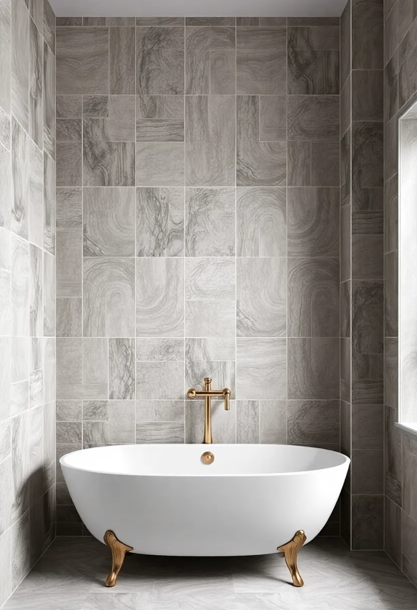 Exquisite Tiles: Choose wallpaper that replicates beautiful handcrafted tiles, making a sophisticated statement without the installation worries
