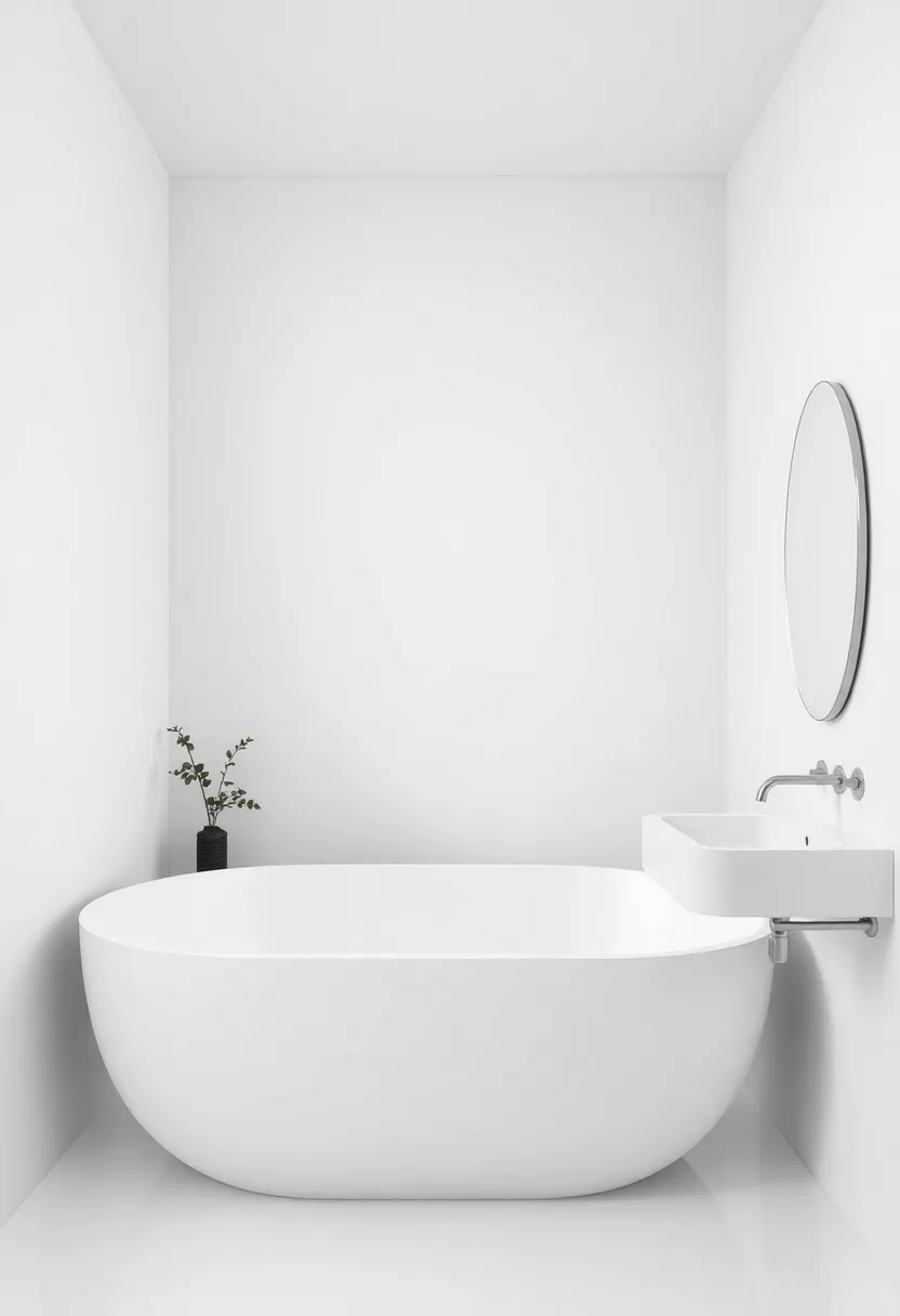 Minimalist Monochromes: Achieve a sleek, contemporary look with minimalist monochrome designs that bring a sense of calm and simplicity