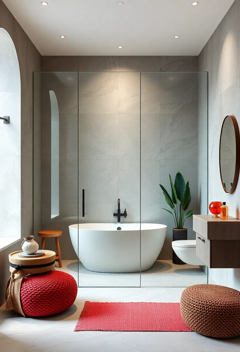 Clear⁢ Glass Shower Enclosures Emphasizing​ Spaciousness In crisp And Clean Bathroom Interiors