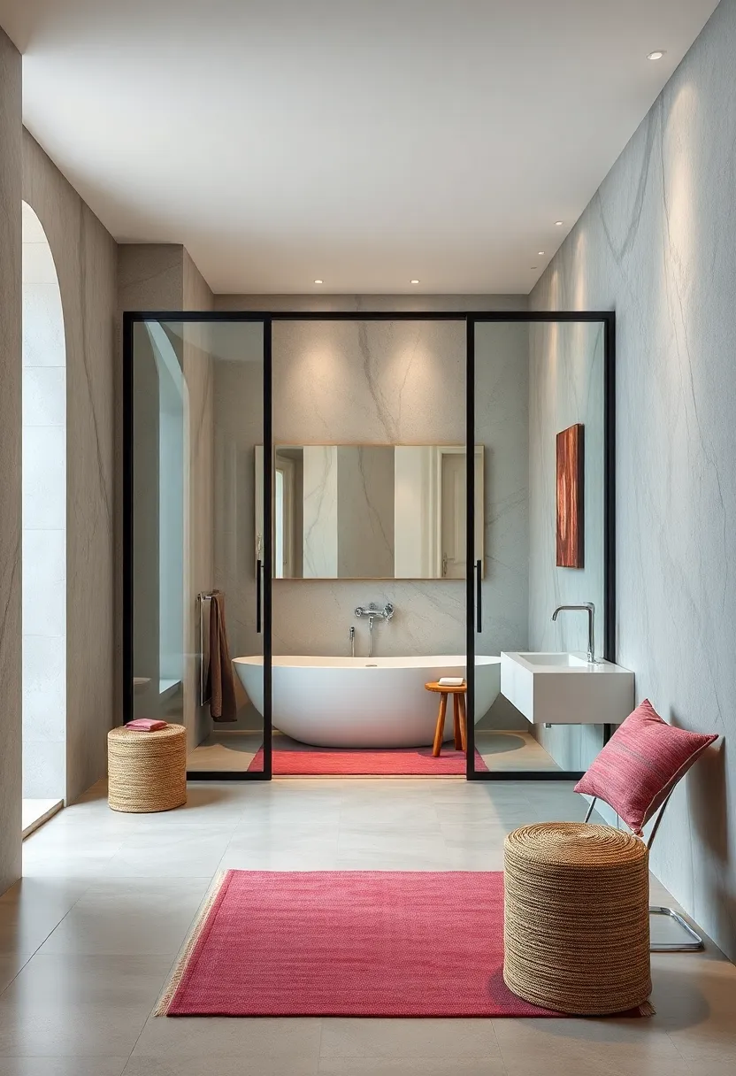 Incorporating‍ Bi-Fold Glass Doors to Maximise Space and Add Architectural Drama To modern ​bathrooms