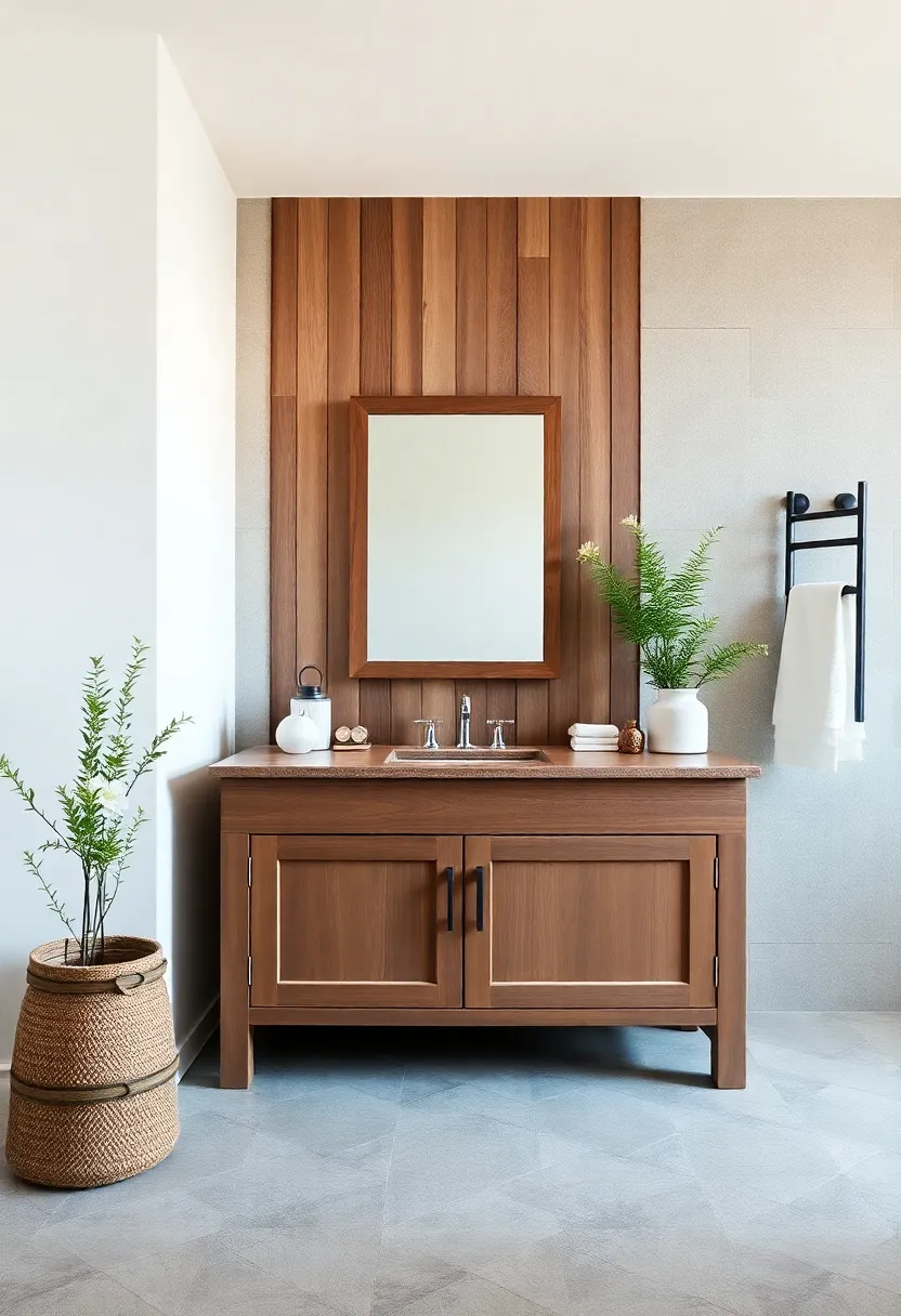 Rustic Retreats Creating Cozy and Inviting Vanities for Country Homes