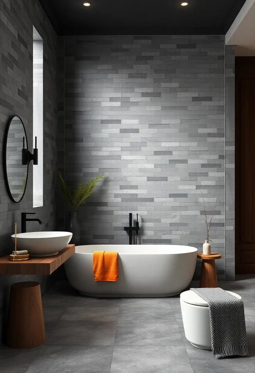 Navy Blue Accent⁢ Wall ⁤with Textured Panels for ⁤Subtle Drama