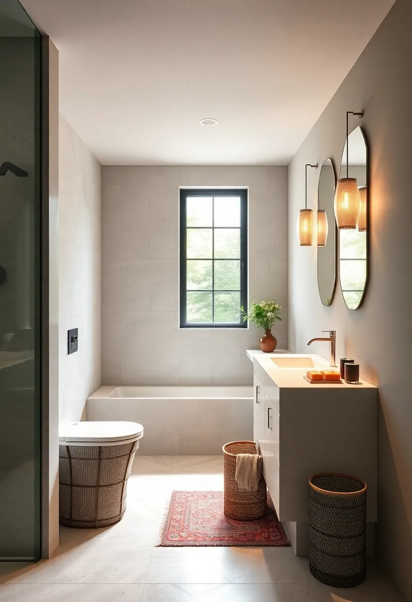 Incorporate a Stylish Wall-Mounted Laundry ⁤Hamper to Save Floor space