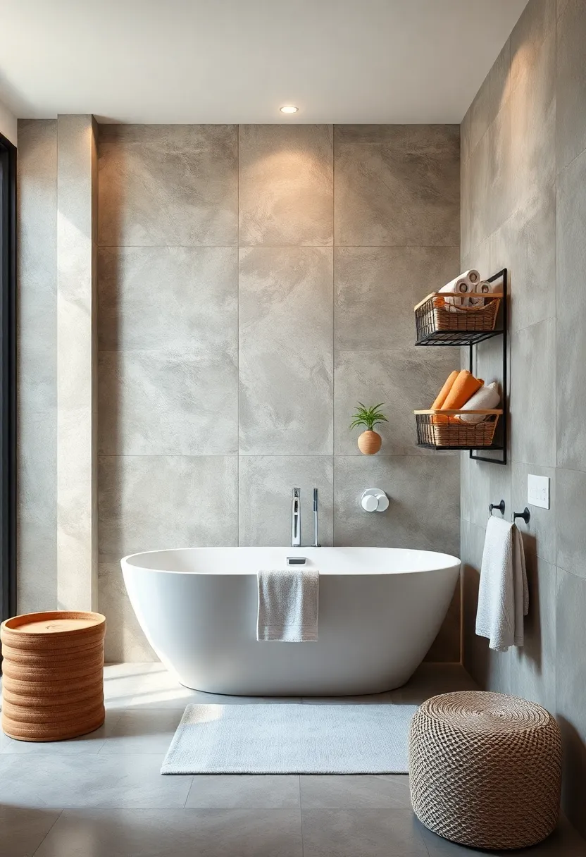 Use a Wall-Mounted Rack with Baskets for Organizing Kids’ Bath Toys‍ and Supplies