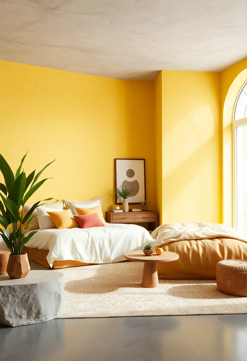 Pale​ Yellow –​ Cheerful ​yet gentle, pale yellow warms ⁣the ⁤space with subtle optimism