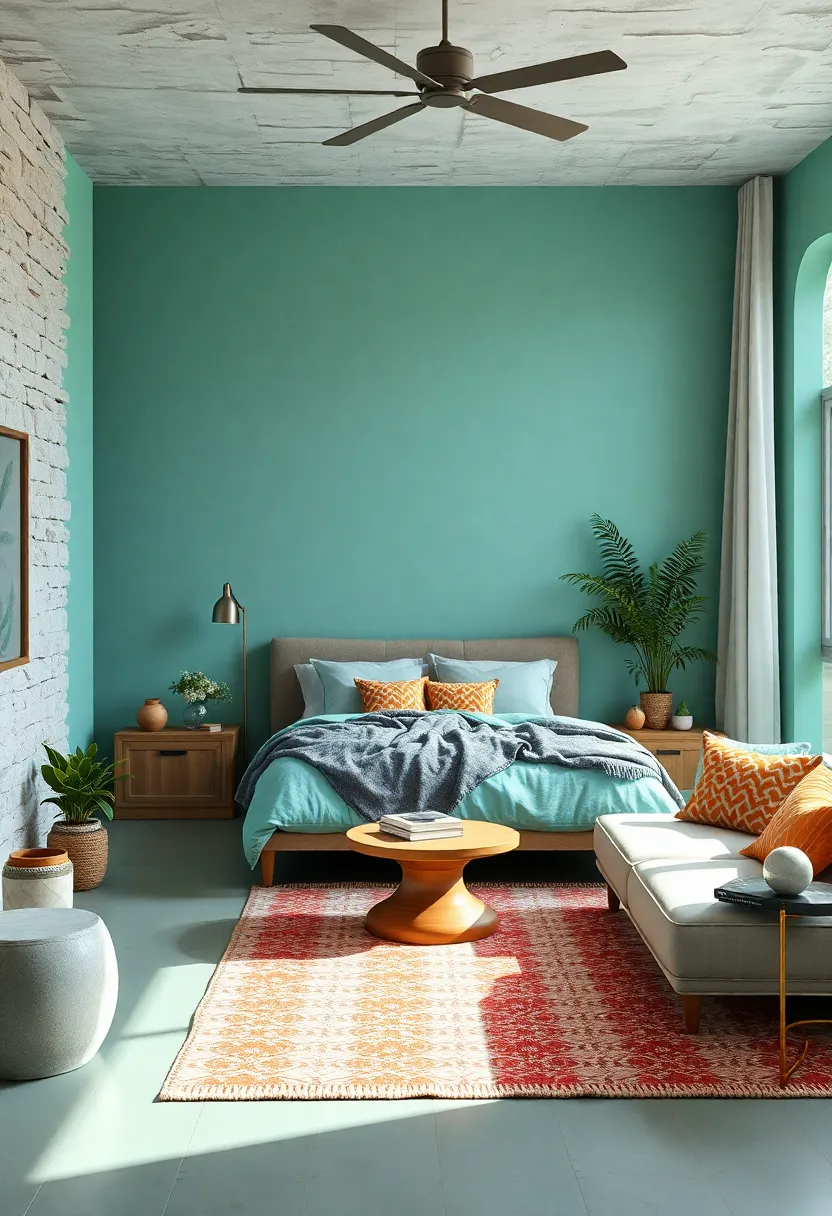Seafoam Green – A fresh, cool color⁤ inspired by ⁤the ocean, ⁢ideal‌ for a rejuvenating escape