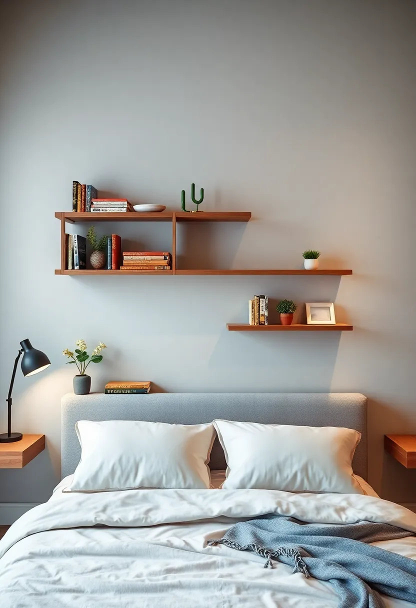 Floating Shelves: Use ⁣floating shelves to showcase personal⁤ mementos or​ favorite books,adding ‌personality to ‍the layout⁢ while saving⁢ floor space