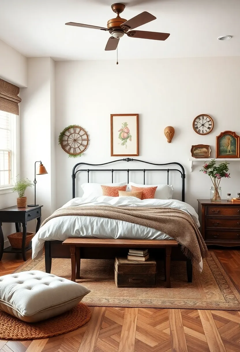 Vintage Charm: Infuse the bedroom with vintage decor elements that ⁤tell a story, sparking conversation and shared interests