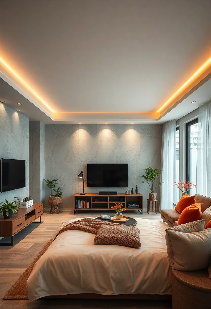 Pair your ⁤TV setup with soundproofing elements to ‌enhance ‌audio quality