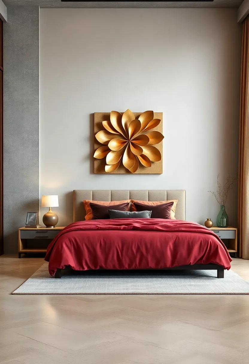 Metallic Wall sculptures to Introduce Texture and Shine