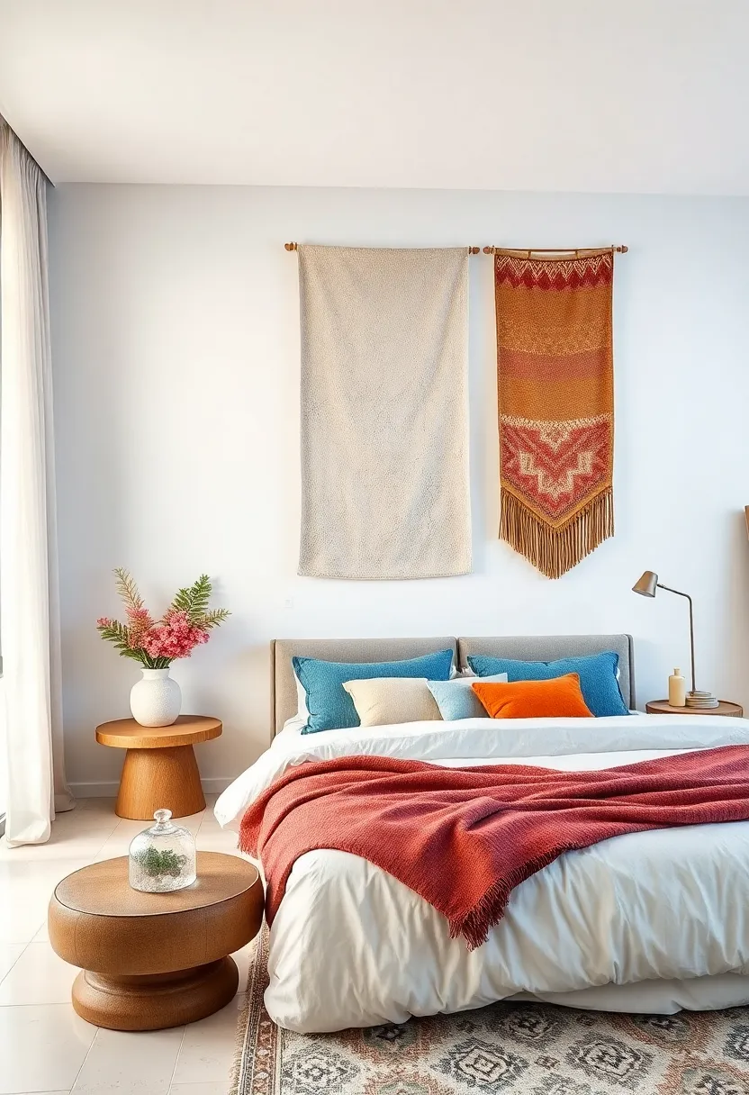 Textured Fabric Wall Hangings for Cozy Warmth