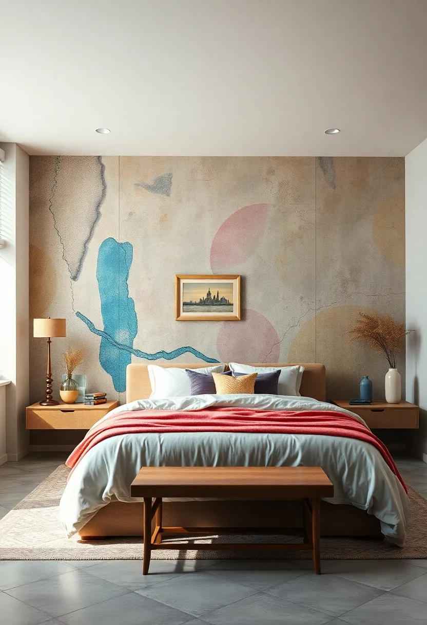 Hand-Painted Murals to Create a Unique Focal Point