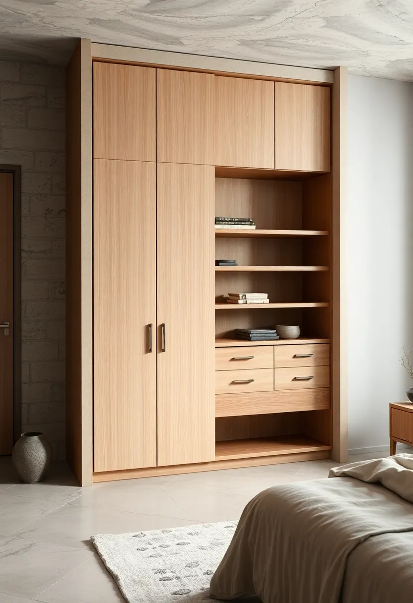 Modular Wardrobe‌ System with Removable ‌Shelves for Versatile storage Solutions