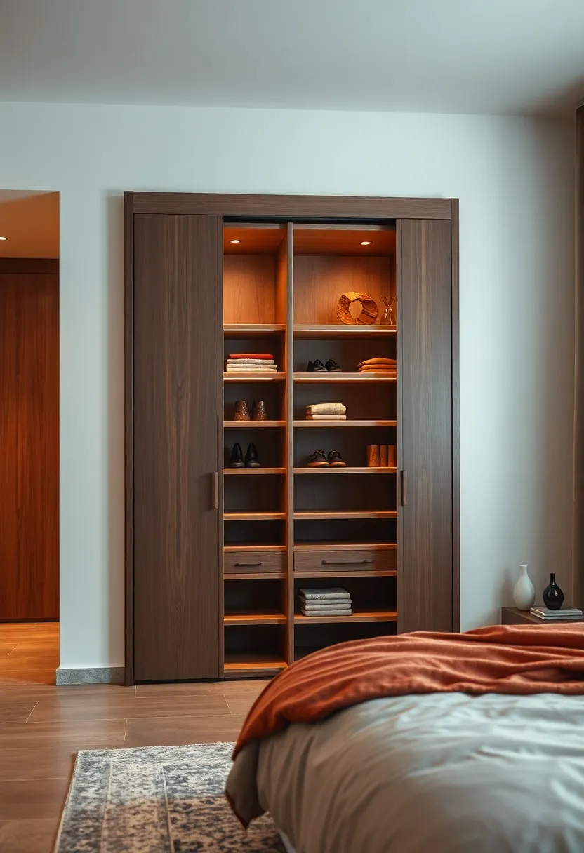 Sleek​ Sliding door Wardrobe ⁢with Adjustable ‍Shelves for an Elegant and ‍Functional⁢ Bedroom