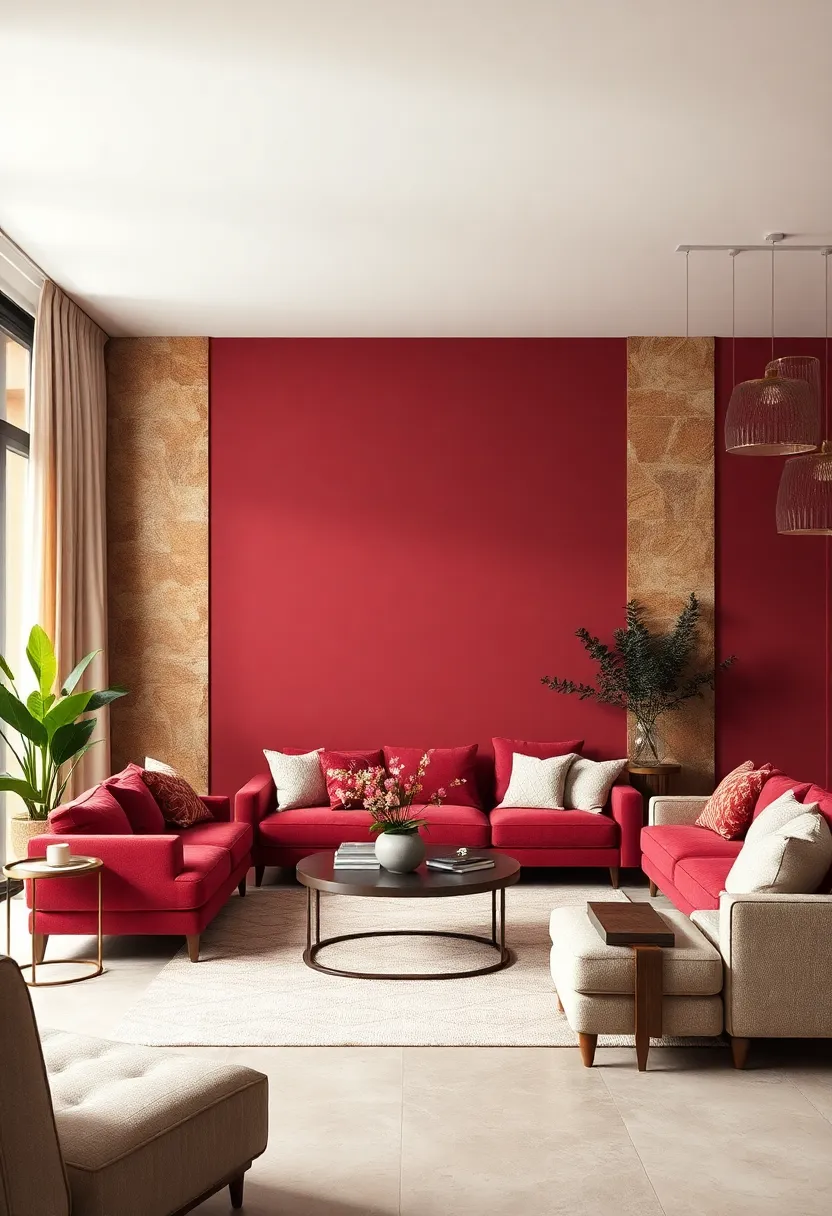 Powder Blue and warm Ivory: Soft powder blue walls alongside warm ivory ​furnishings foster a peaceful and inviting room