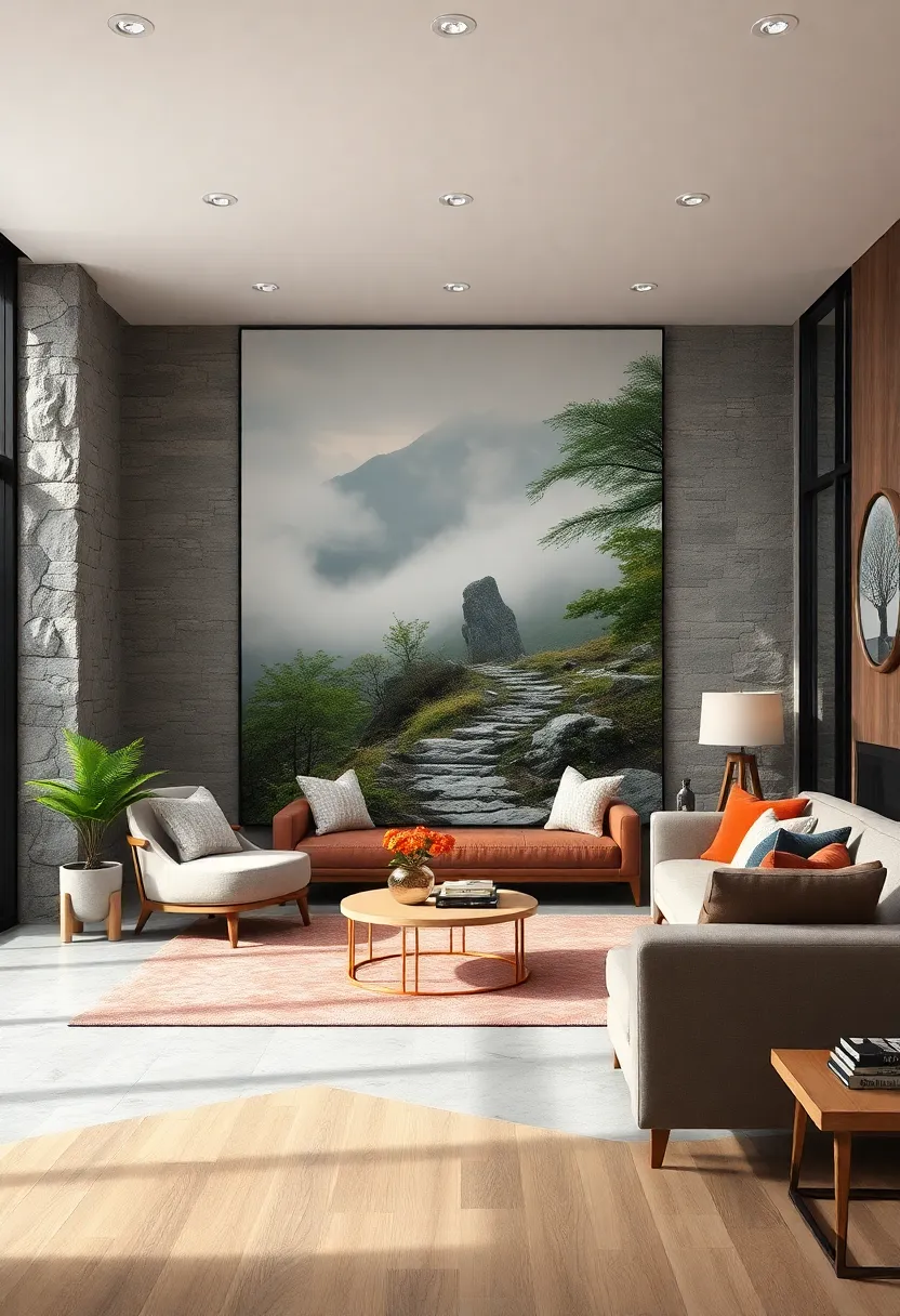 Foggy Mountain Trails: Mist-laden paths invite mystery and exploration, perfect for⁤ sparking creativity⁢ and calm