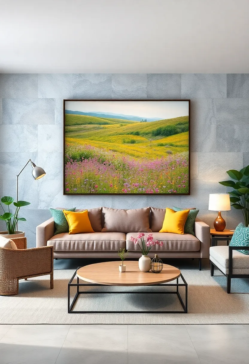 Wildflower Meadows: A burst‌ of ⁣color with sprawling fields of ⁤wildflowers invites freshness and vitality into your space