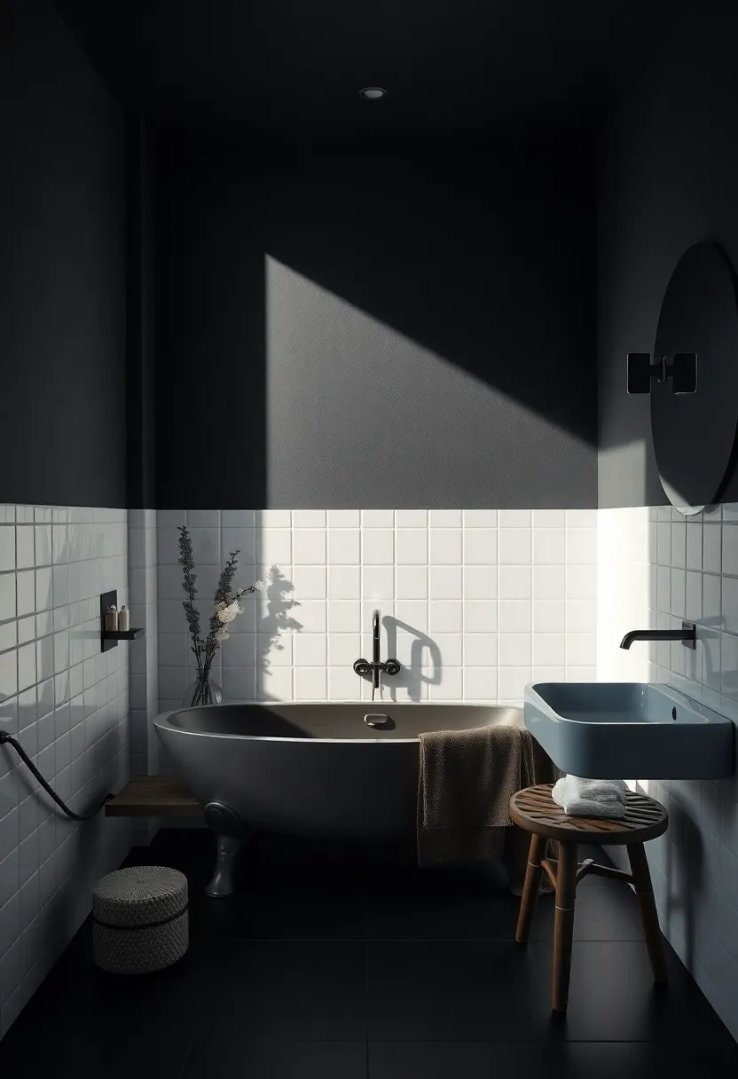 Make It Personal: Infuse your personality into the space with unique decor items that reflect your style within the black theme