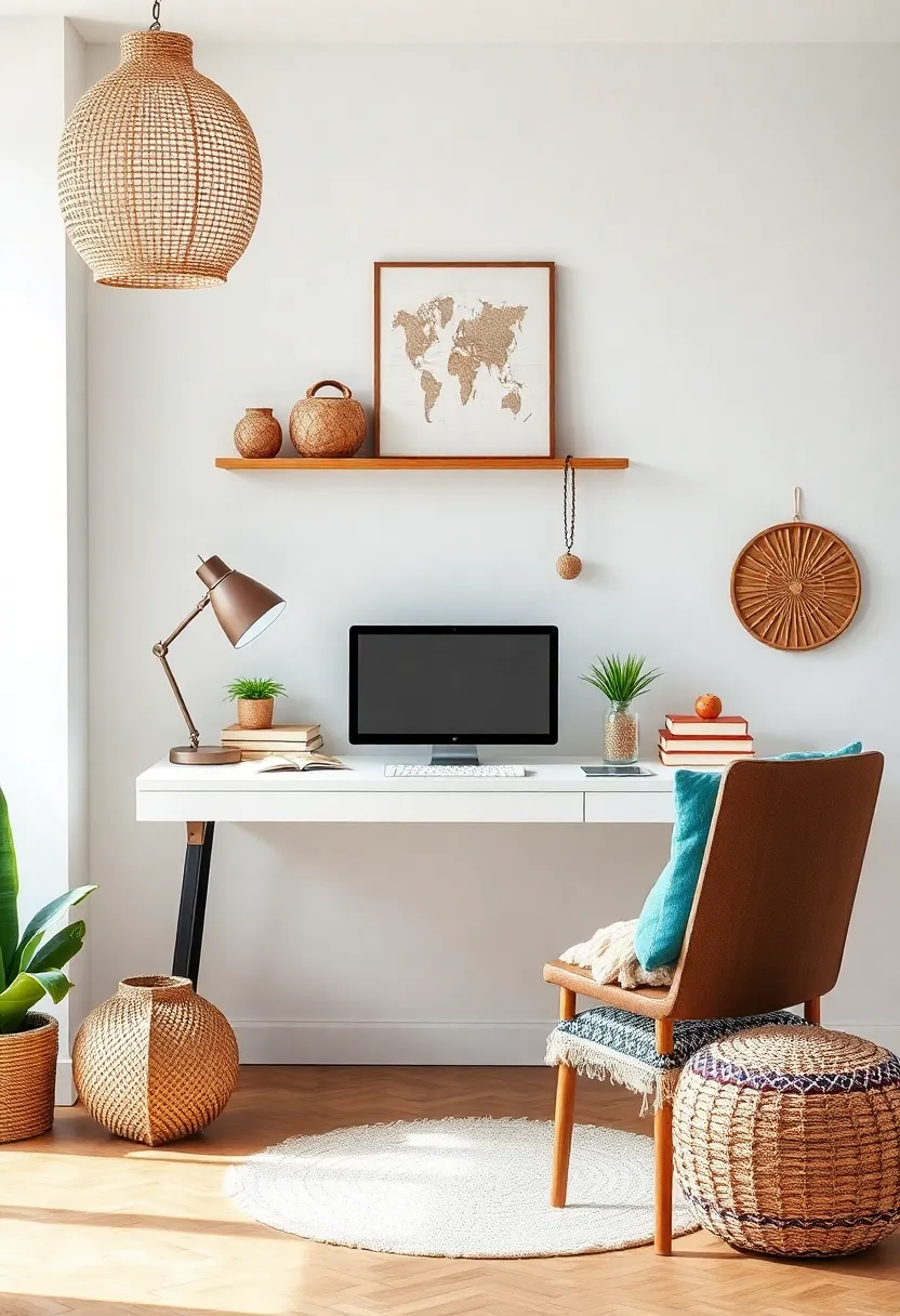 A Touch of Wanderlust: Incorporating Global finds into Your Office Design