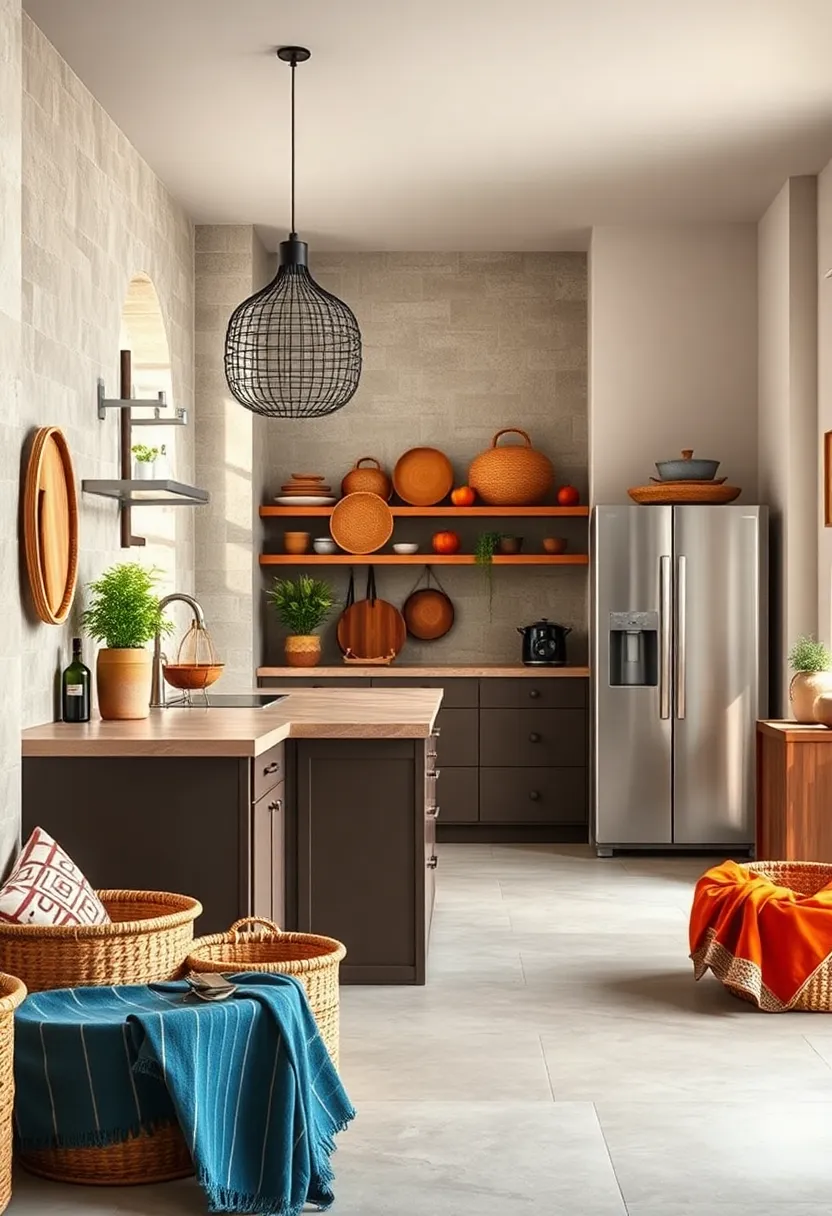 Add Woven Baskets⁤ for Practical⁢ Storage ‍and‍ Style